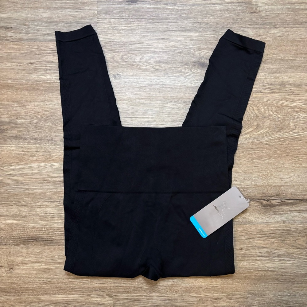Black High-Waisted Leggings